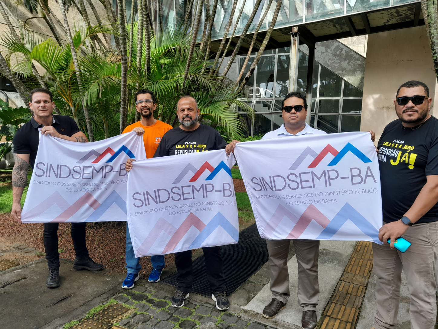 Servidores mobilizados